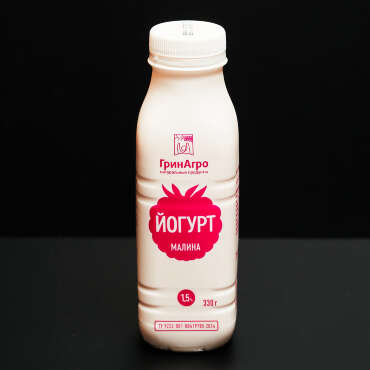 Йогурт питьевой ГринАгро 1,5% 0.33МЛ