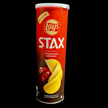 Чипсы LAY'S Stax Паприка 140г