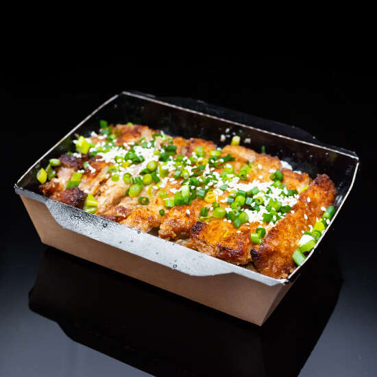 Кацудон японский рис со свининой 450гр