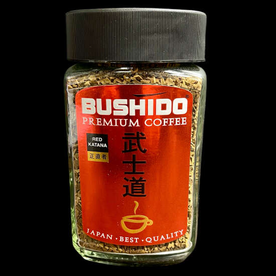 Кофе Bushido Red Katana 100г ст/б Япония